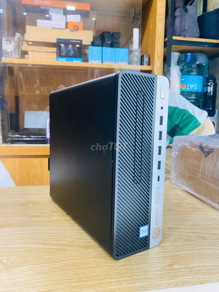 Thùng máy HP 600 G3 SFF i7 7700 ram 8G ssd 256G