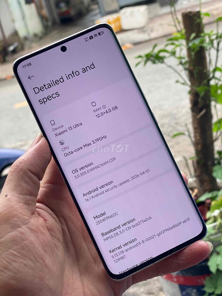 Xiaomi Mi 13 Ultra 12GB 256GB Trắng 98.5%. Mua bán Điện thoại tại Quận Bình Tân Tp Hồ Chí Minh được đăng bởi nguyễn sang  hình 1