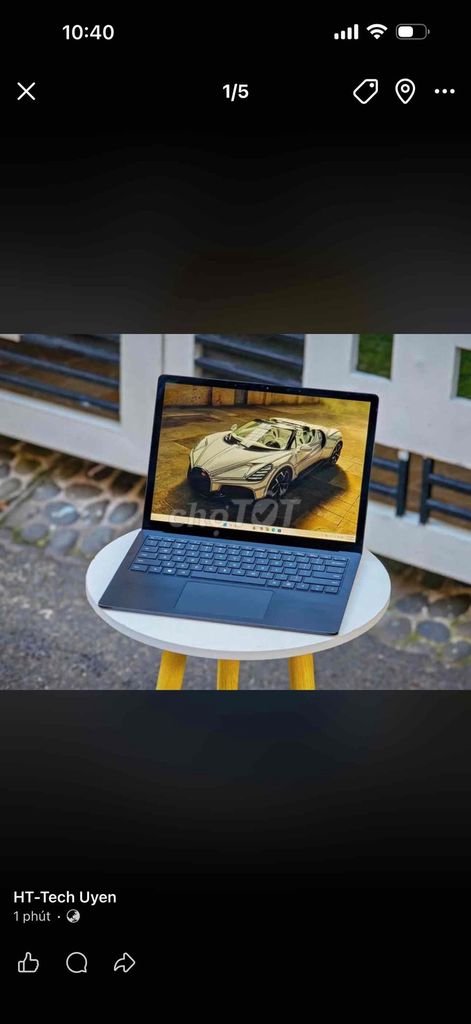 Microsoft Surface Laptop 5 i7 16GB/256GB 13.5 inch. Mua bán Laptop tại Thành phố Biên Hòa Đồng Nai được đăng bởi Uyên Phạm hình 1