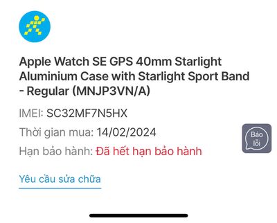 apple watch như mới dùng chưa quá 1 tuần. Mua bán Thiết bị đeo thông minh tại Huyện Đình Lập Lạng Sơn được đăng bởi Khánh