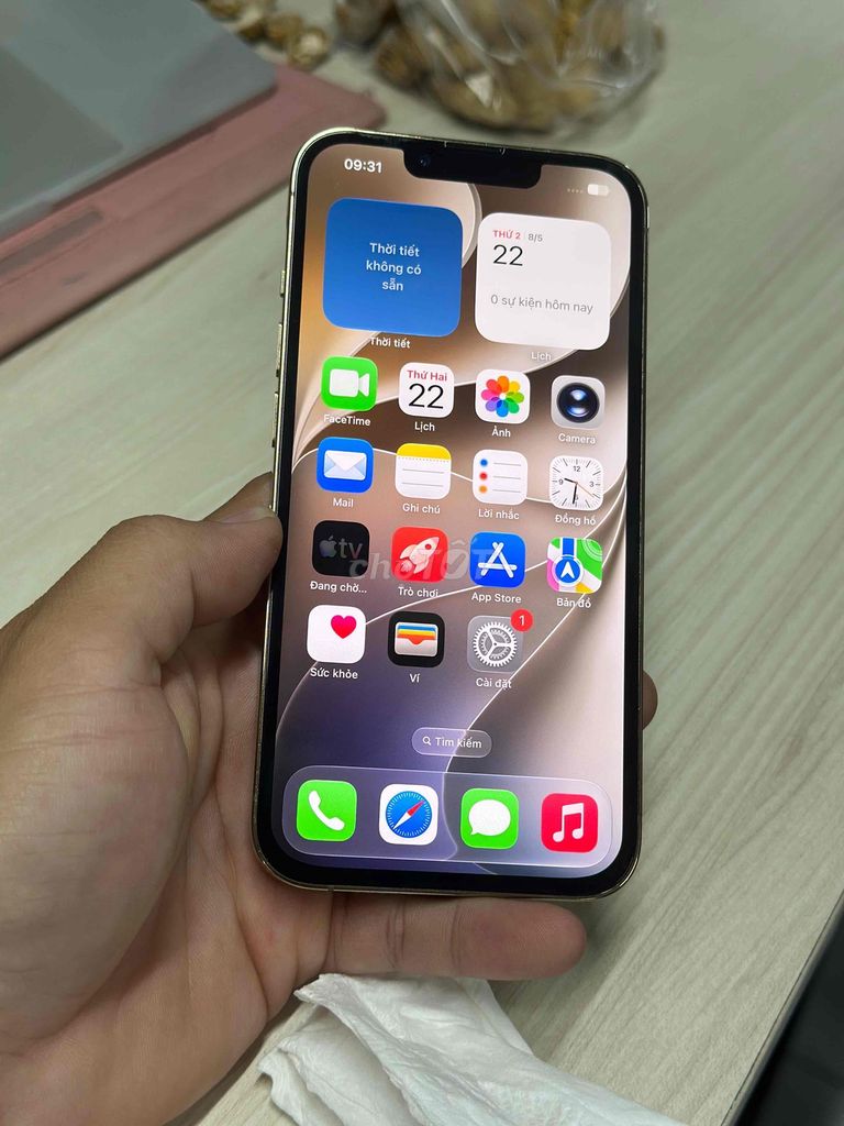 Apple iPhone 13 Pro 256GB Vàng Đã qua sử dụng. Mua bán Điện thoại tại Quận Bình Thạnh Tp Hồ Chí Minh được đăng bởi Bcons Căn hộ hình 1