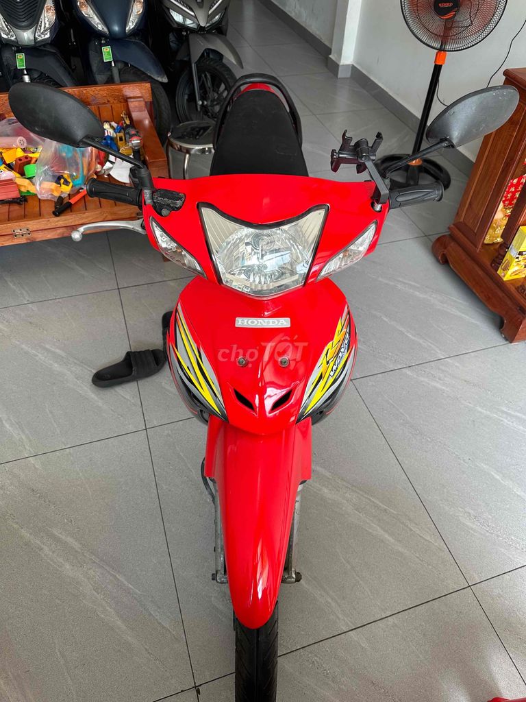 Honda Wave RS 2007 Красно-черно-серебристый
