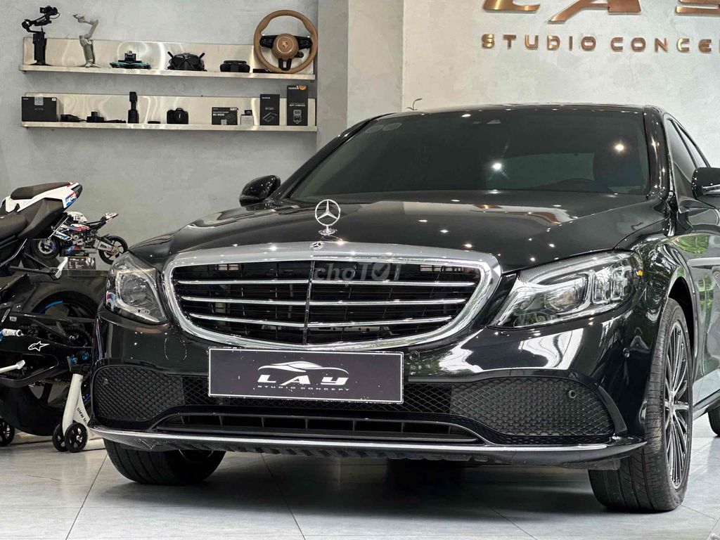 Mercedes Benz C200 Exclusive Sx 2020 Đen Kem