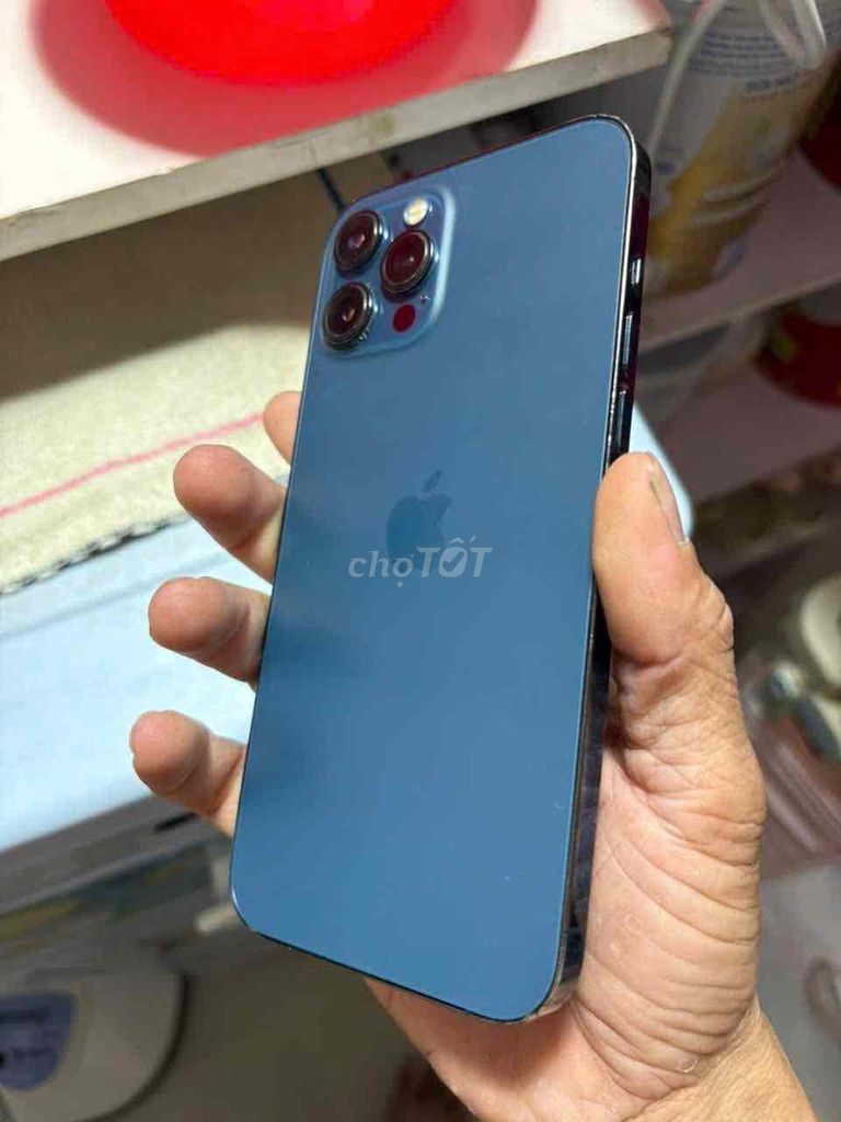 Apple iPhone 12 Pro Max 128GB Xanh Nguyên zin. Mua bán Điện thoại tại Huyện Hóc Môn Tp Hồ Chí Minh được đăng bởi Ngoc Nguyen hình 1