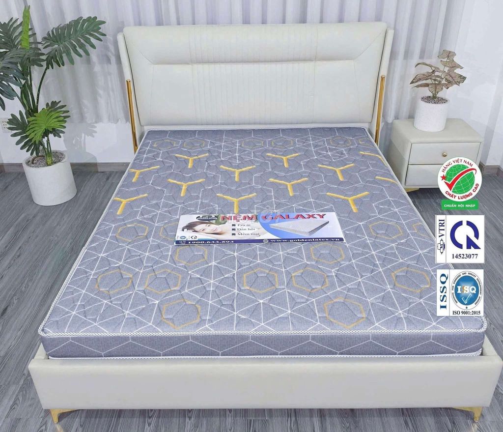 Nệm Foam Galaxy Xám  Nằm Êm Mát Mẫu Đẹp. Mua bán Giường, chăn ga gối nệm tại Thành phố Dĩ An Bình Dương được đăng bởi KHO NỆM TỔNG HỢP HCM hình 1