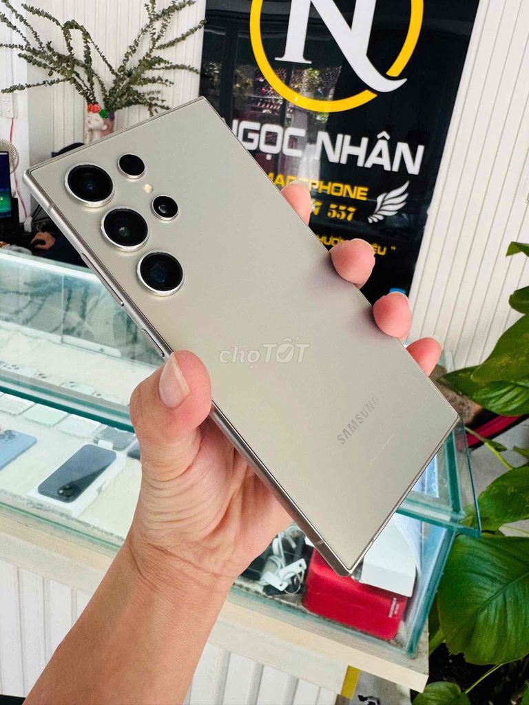 Samsung S24 Ultra 12GB 256GB Bạc VN 99% zin áp. Mua bán Điện thoại tại Thành phố Biên Hòa Đồng Nai được đăng bởi Oanh Hoang hình 1