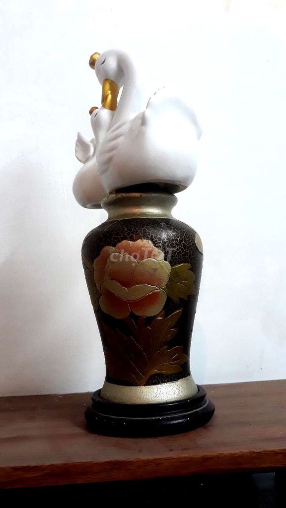 Tượng trang trí Gốm Thiên nga 40cm. Mua bán Cây cảnh, đồ trang trí tại Quận Ba Đình Hà Nội được đăng bởi Vinh hình 1
