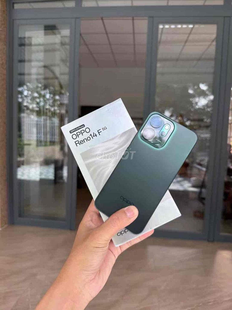 OPPO Reno 14F 5G NFC 256GB Xanh. Mua bán Điện thoại tại Huyện Tháp Mười Đồng Tháp được đăng bởi Đức máy zin hình 1