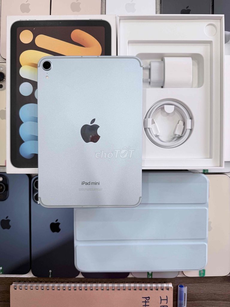 iPad Mini 7 128G Xanh 5G LắpSim Pin100 S31L BH2/27. Mua bán Máy tính bảng tại Thành phố Thủ Đức Tp Hồ Chí Minh được đăng bởi Táo Uy Tín Chuyên Cung Cấp Sỉ Và Lẻ Tuyển Công Tác Viên hình 1