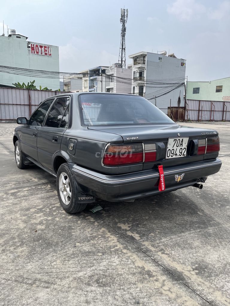 COROLLA NHẬP ĐK 1992 NGAY CHỦ,KIỂM MỚI ZIN NHIỀU