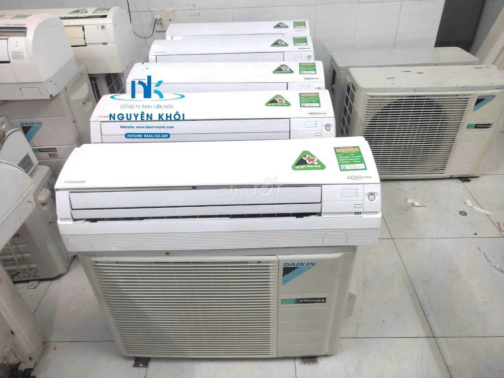 Máy Lạnh Daikin 1.5 Hp INVETER MÁY ZIN ĐẸP BAO LẮP