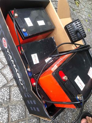 Ắc quy xe điện YAMASU Chì axit Đen cam. Mua bán Phụ tùng xe tại Quận Thanh Khê Đà Nẵng được đăng bởi YA Nguyễn