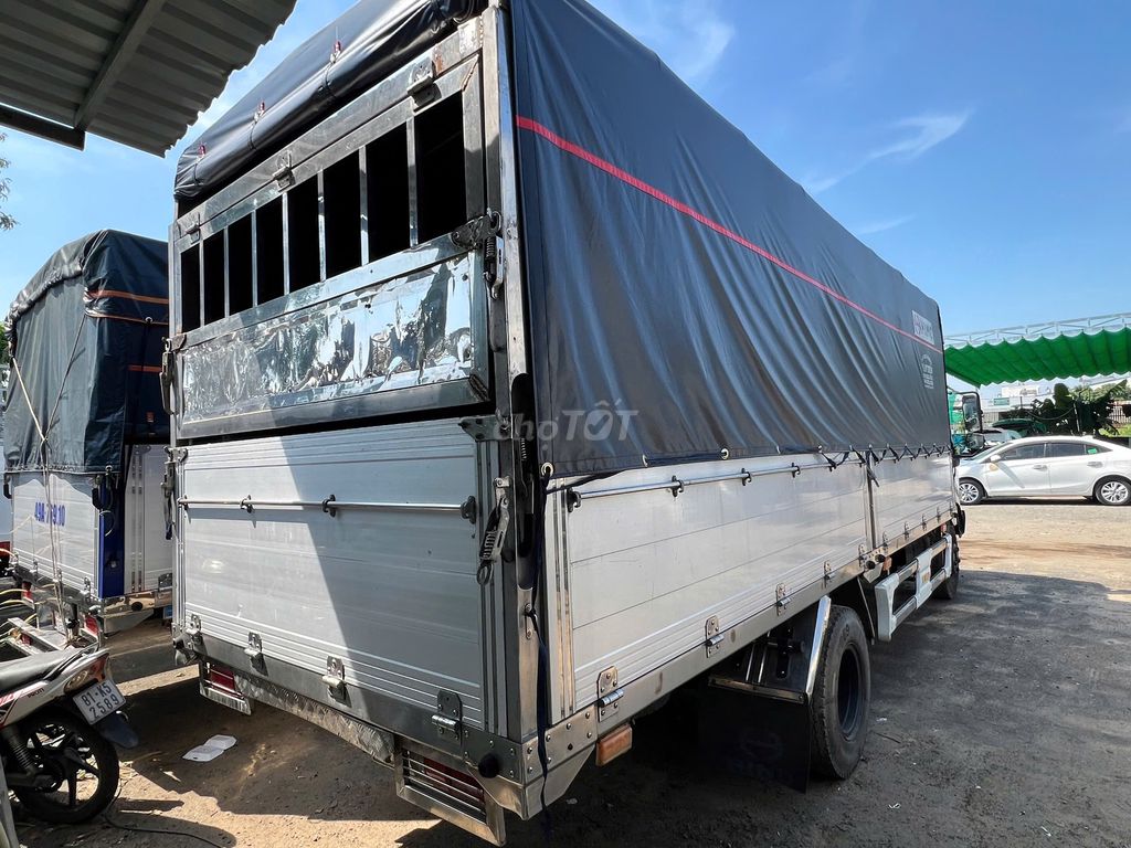 HINO 3.49 Tấn Thùng Mui Bạt Dài 5m7 Đời 2021 ĐẸP. Mua bán Xe tải, xe ben tại undefined undefined được đăng bởi XE TẢI LƯỚT MIỀN NAM  hình 3