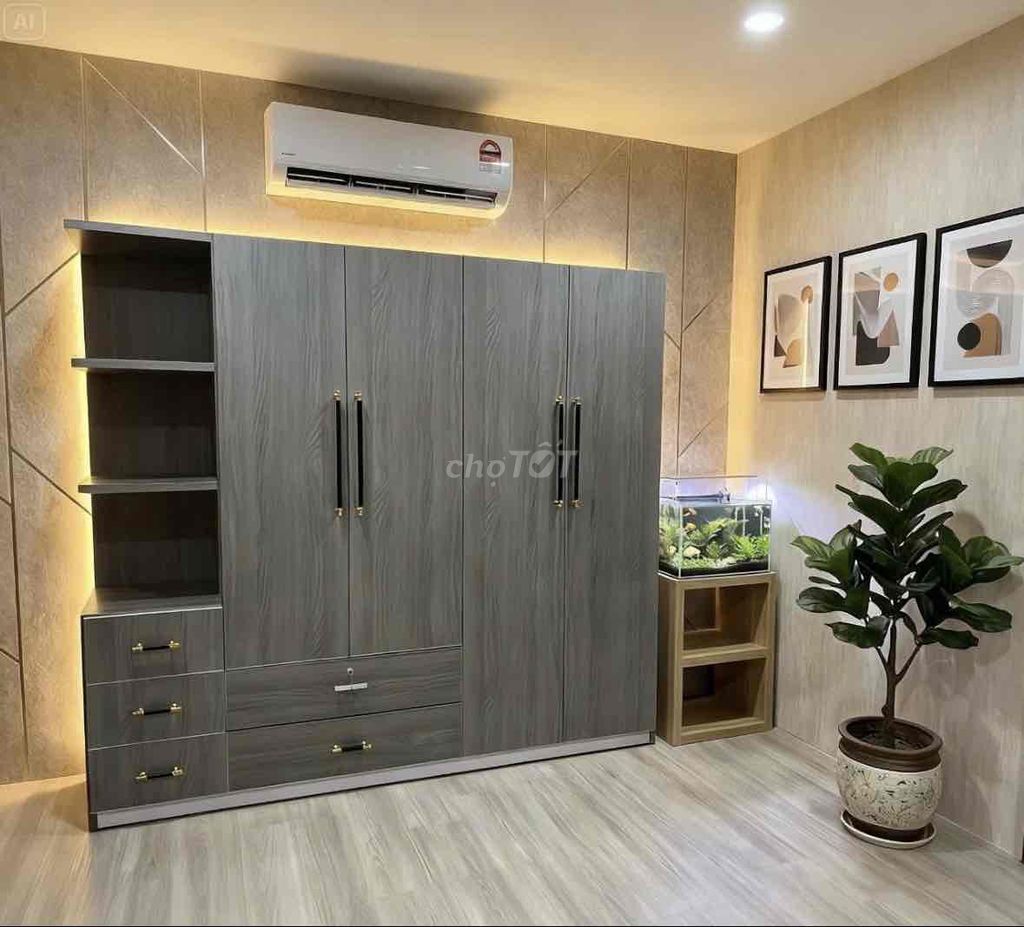 Tủ quần áo Nhựa Đài Loan Xám 2m chống mối mọt. Mua bán Tủ, kệ gia đình tại Huyện Củ Chi Tp Hồ Chí Minh được đăng bởi Hong Le hình 1