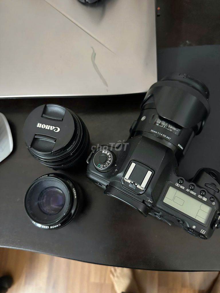 Máy ảnh Canon 5D Mark II kèm 3 lens. Mua bán Máy ảnh, Máy quay tại Quận Tây Hồ Hà Nội được đăng bởi phạm minh đức hình 1