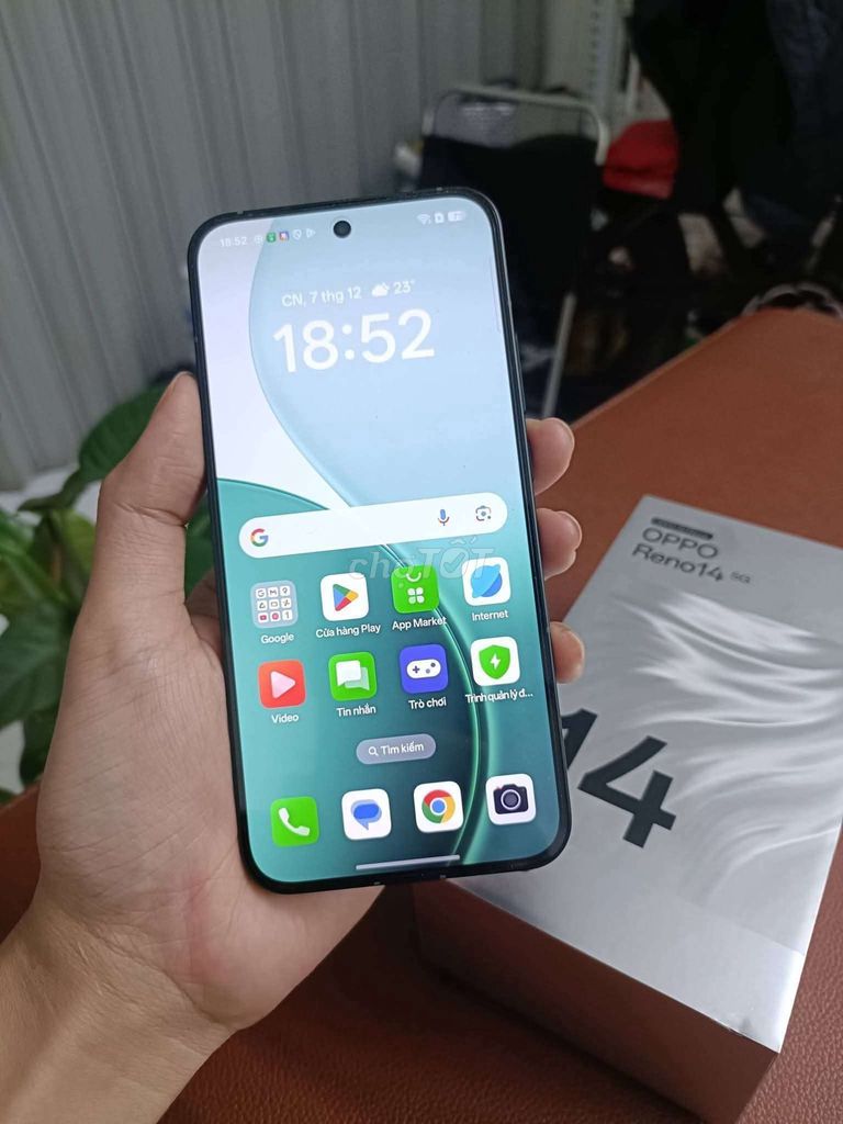 Oppo Reno 14 5G 12/256GB BH 2 năm. Mua bán Điện thoại tại Quận Thanh Khê Đà Nẵng được đăng bởi TT PHONE SALE hình 1