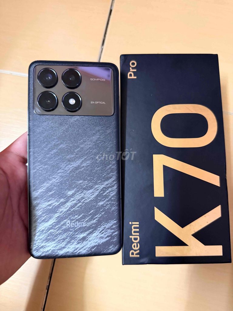 Xiaomi K70 Pro. Mua bán Điện thoại tại Huyện Tân Hiệp Kiên Giang được đăng bởi Huy Pro hình 1