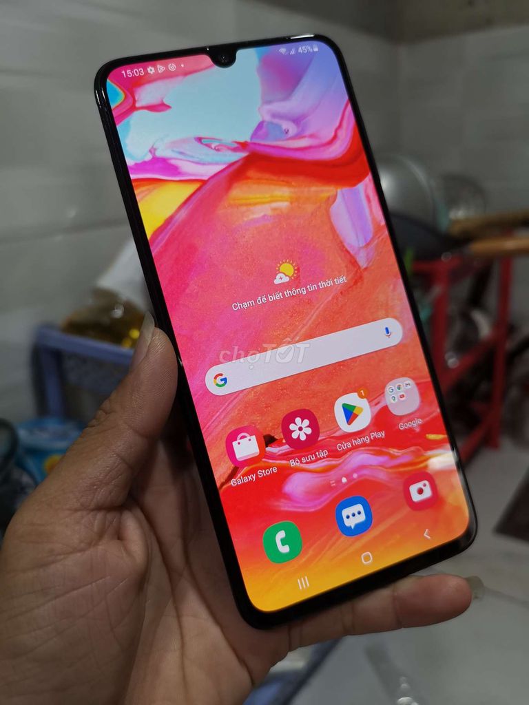 Galaxy A70 6/128GB zin màn đẹp, pin ngon. Mua bán Điện thoại tại Quận 12 Tp Hồ Chí Minh được đăng bởi Phước Trần hình 1