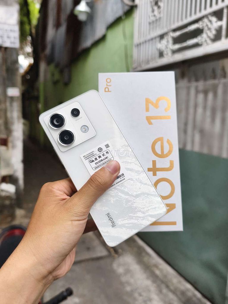 Redmi Note 13 Pro 12/256 trắng fullbox UP Rom Qt. Mua bán Điện thoại tại Quận Gò Vấp Tp Hồ Chí Minh được đăng bởi Thanh Tri hình 1