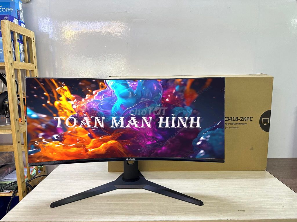 Màn New BH 7/2025 VX3418 2k bản mới 180hz