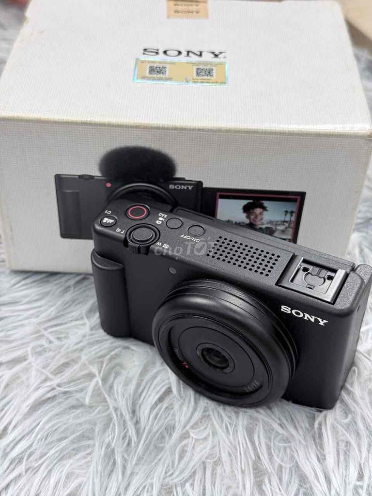 Máy ảnh vlog Sony ZV-1F Đen Bh 12/2027 fullbox. Mua bán Máy ảnh, Máy quay tại Quận 5 Tp Hồ Chí Minh được đăng bởi Phan Thế Phong  hình 1