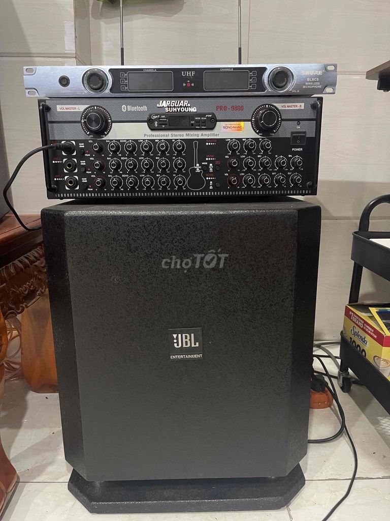 Dàn âm thanh JBL Sub điện Dual 15 Đen. Mua bán Tivi, Âm thanh tại Quận 12 Tp Hồ Chí Minh được đăng bởi Hiếu Travel hình 1