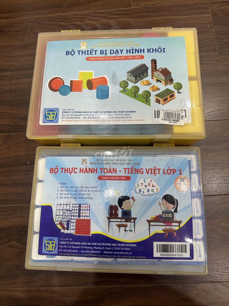 Bộ thực hành Toán Tiếng Việt & thiết bị hình khối. Mua bán Sách tại Quận Thanh Xuân Hà Nội được đăng bởi Dương hình 1