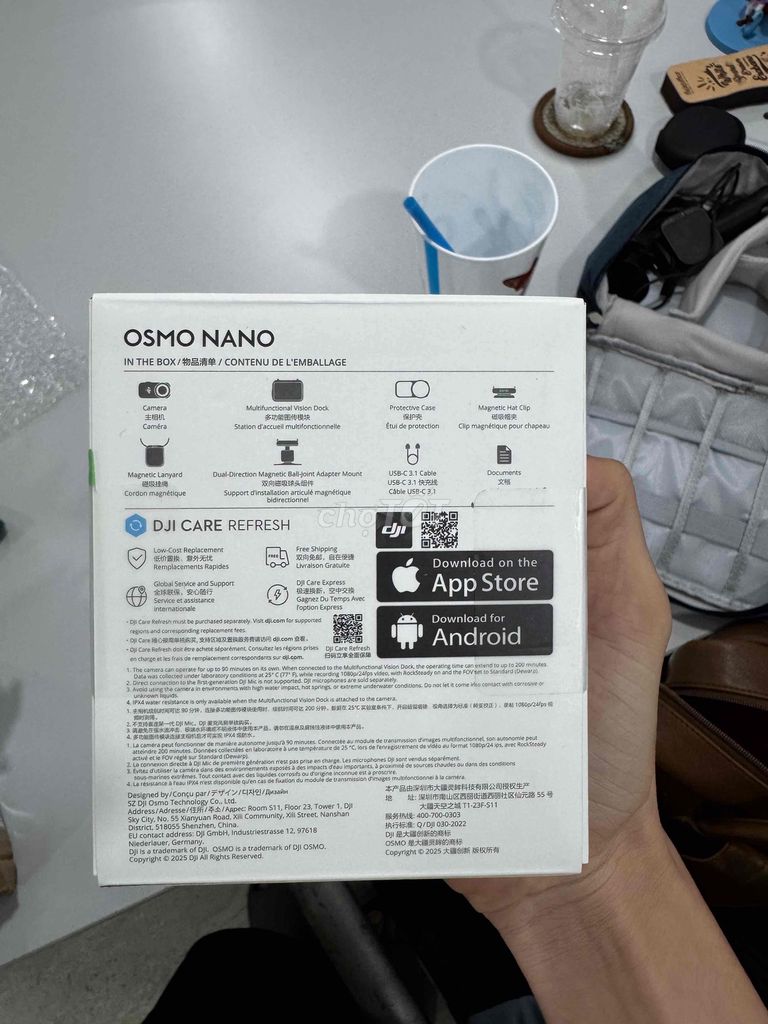 Camera hành động DJI Osmo Nano. Mua bán Máy ảnh, Máy quay tại Quận Tân Bình Tp Hồ Chí Minh được đăng bởi Trung hình 1