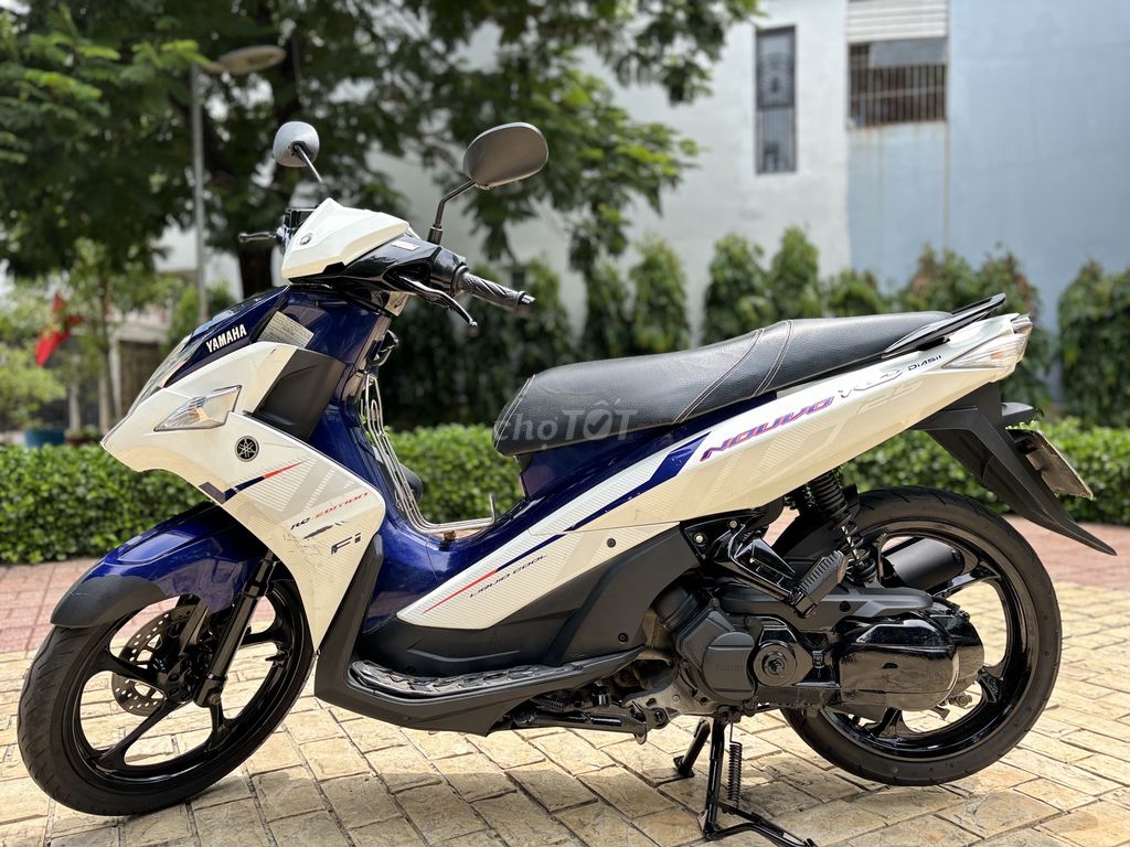 🍁 Yamaha Nouvo 6 mau trắng xanh xe keng