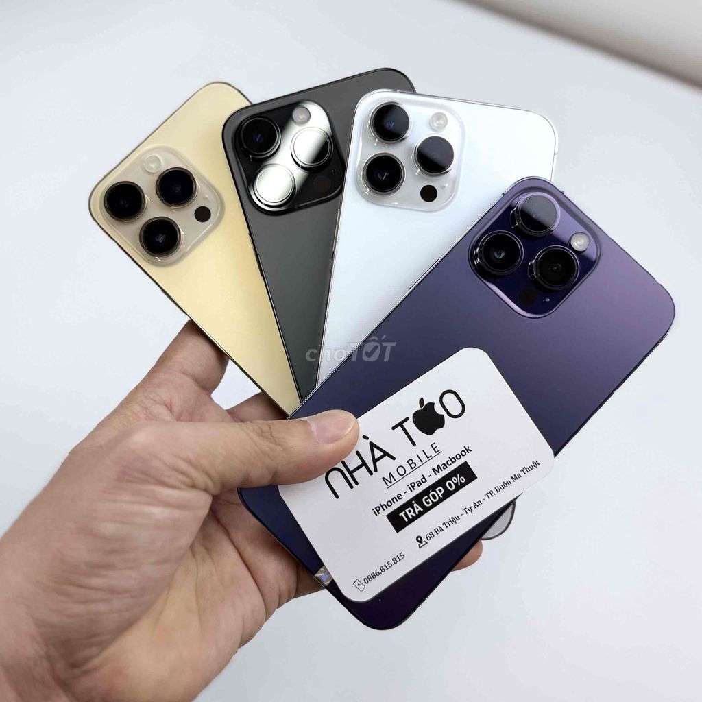 14ProMax zin keng nét, đủ màu- BAO DẪN THỢ CHECK. Mua bán Điện thoại tại Thành phố Buôn Ma Thuột Đắk Lắk được đăng bởi NHÀ TÁO BMT hình 1