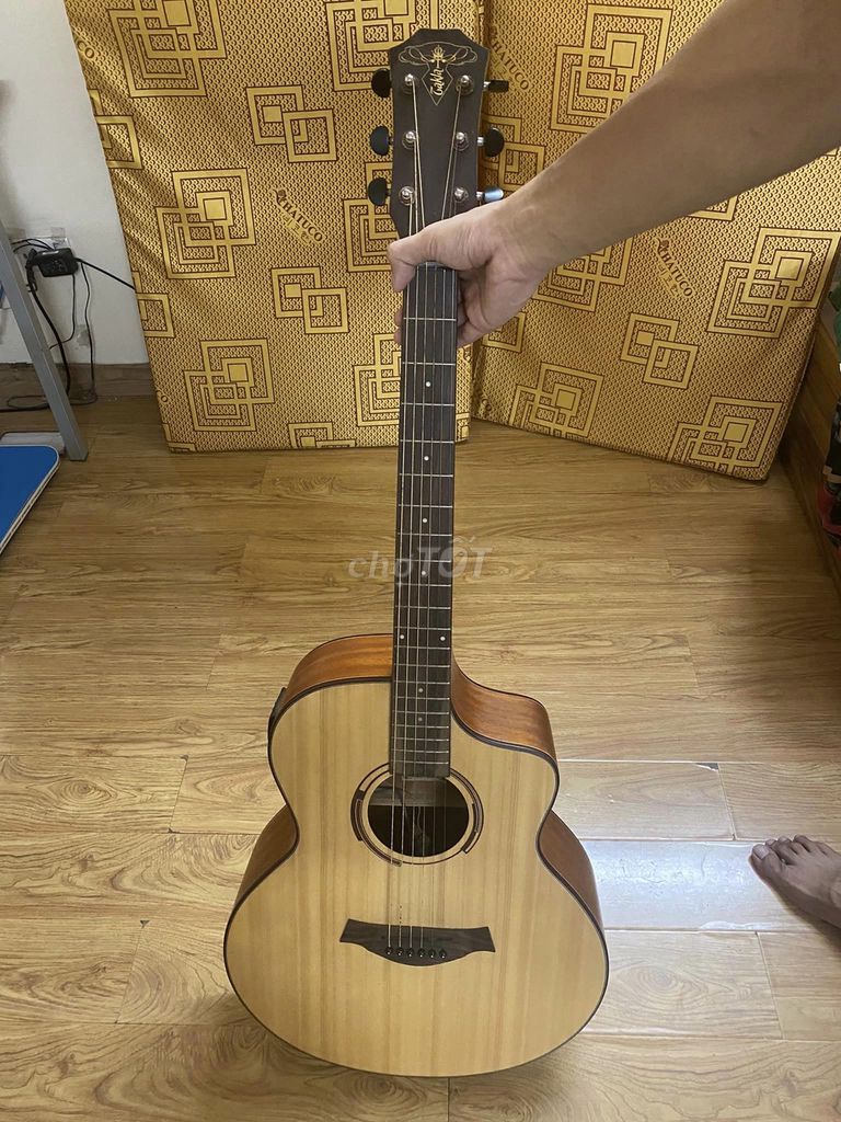 Đàn Guitar Acoustic Takla M-320, đã gắn EQ