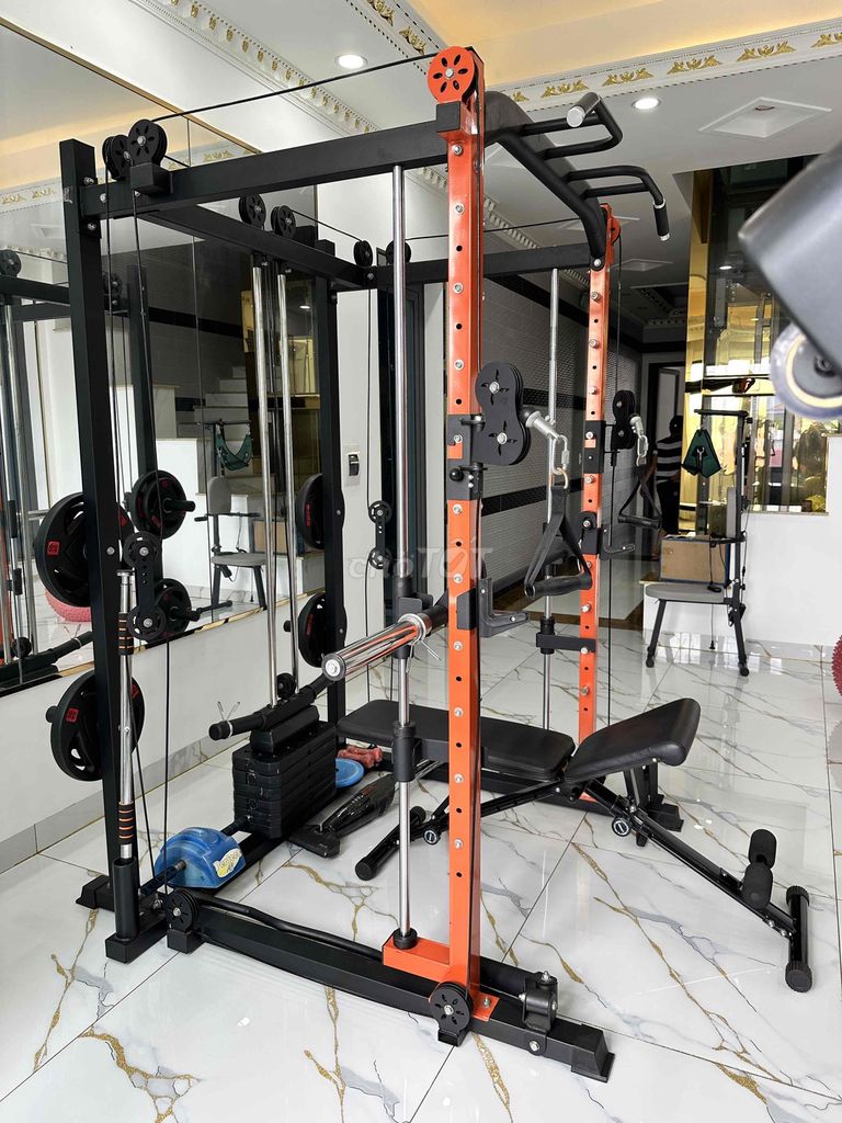 CẦN BÁN GIÀN TẬP GYM ĐA NĂNG CAO CẤP MỚI 98%. Mua bán Đồ thể thao, Dã ngoại tại Thành phố Thuận An Bình Dương được đăng bởi Lộc Lộc  hình 1
