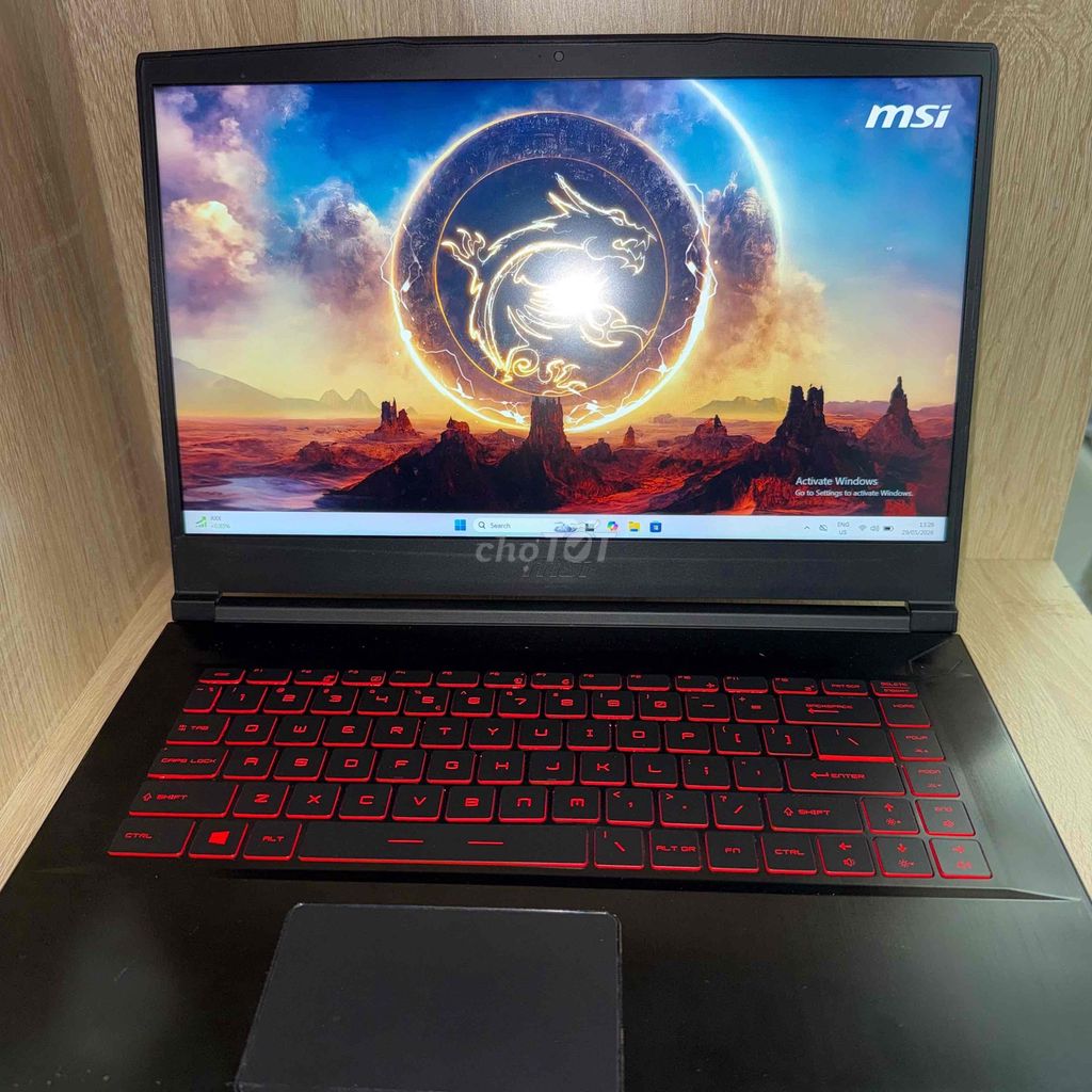 MSI GF63 i7 9750H 8GB/256GB Đen. Mua bán Laptop tại Quận Bình Thạnh Tp Hồ Chí Minh được đăng bởi Nathan Ng hình 1