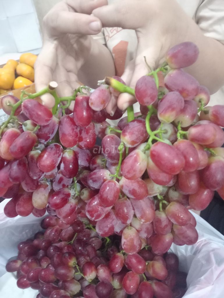 150k sét 2kg nho ruby đỏ ngọt giòn