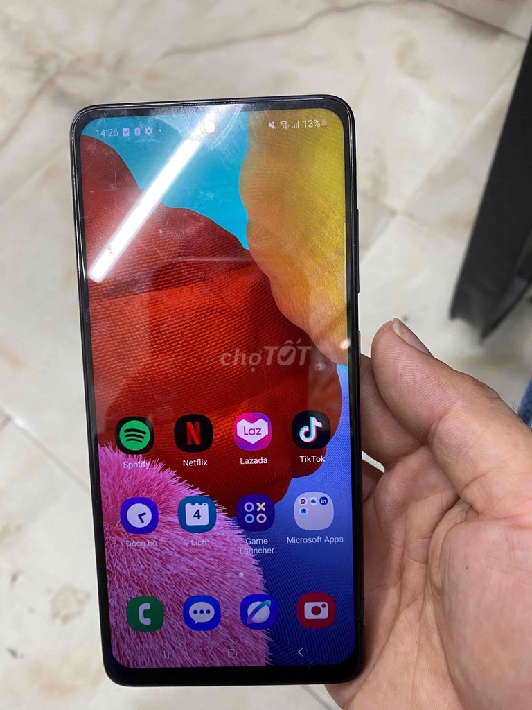 Samsung A51 Trắng. Mua bán Điện thoại tại Huyện Thanh Trì Hà Nội được đăng bởi le văn tiên hình 1