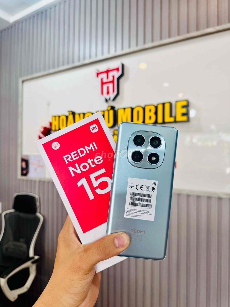 Xiaomi Redmi Note 15 Full Box. Mua bán Điện thoại tại Quận Liên Chiểu Đà Nẵng được đăng bởi Hoàng Tú Mobile hình 1