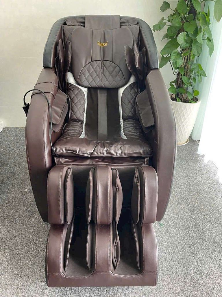 Ghế massage Shika SK 208 Da Nâu. Mua bán Bàn ghế tại Quận 6 Tp Hồ Chí Minh được đăng bởi Lê Hằng  hình 1