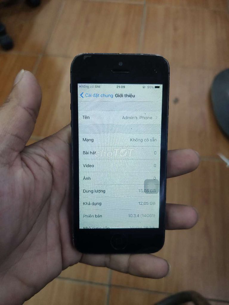 Apple iPhone 5 16GB Đen. Mua bán Điện thoại tại Quận Hoàng Mai Hà Nội được đăng bởi Nguyễn Xuân Đại hình 1