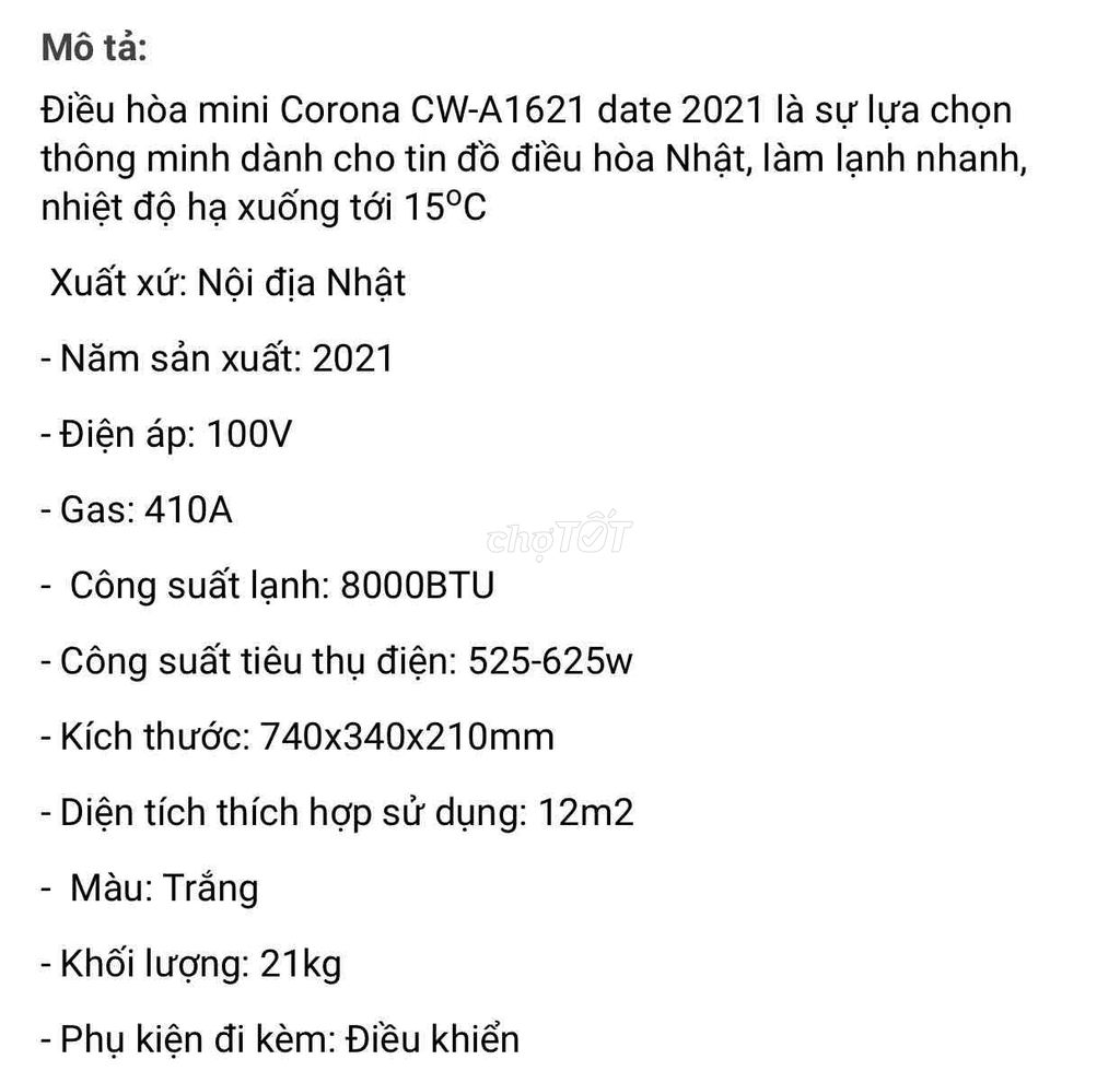 máy lạnh dùng cho phòng trọ nhỏ