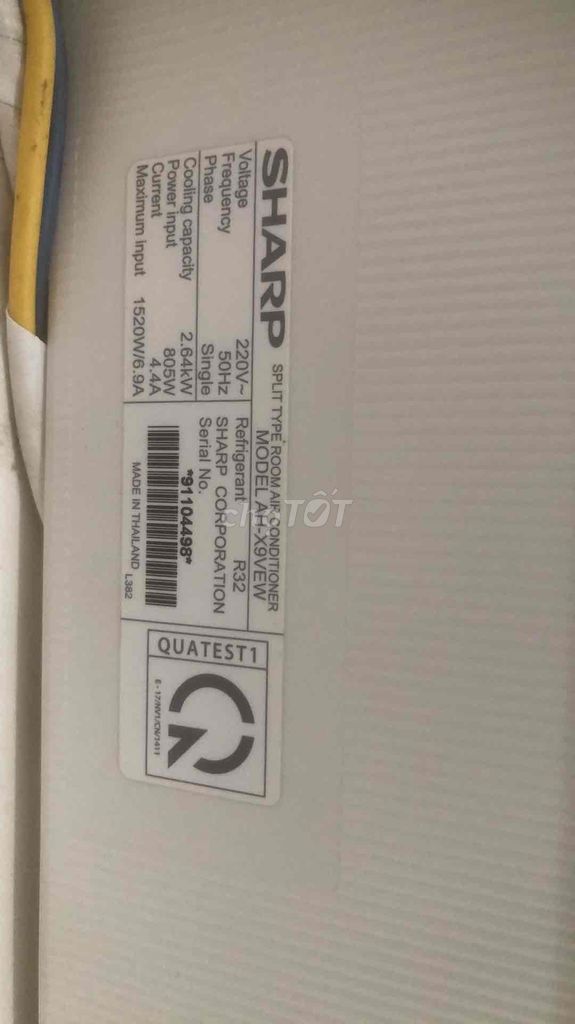 Máy lạnh Sharp Inverter 1HP