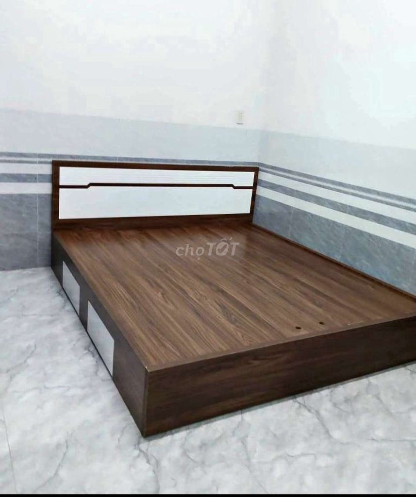 GIƯỜNG GỖ CÔNG NGHIỆP MDF 1M8 2M CÓ 2 HỘP KÉO . Mua bán Giường, chăn ga gối nệm tại Thành phố Biên Hòa Đồng Nai được đăng bởi Tủ nhựa đài loan hoàng quân hình 1