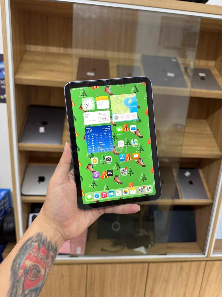 Apple iPad Mini 6 64GB Tím. Mua bán Máy tính bảng tại Quận Đống Đa Hà Nội được đăng bởi KT Hà Nội Mobile hình 1