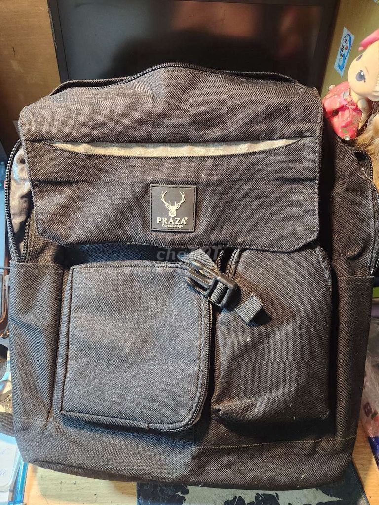 Balo PRAZA Đen Vải Chống thấm. Mua bán Túi xách tại Quận Hồng Bàng Hải Phòng được đăng bởi Nguyễn Hồng hình 1