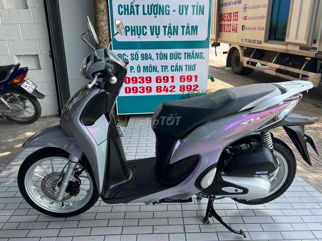 Sh mode 2024 Abs xám xi măng ánh tím như mới.. Mua bán Xe máy tại Quận Ô Môn Cần Thơ được đăng bởi Trần Tùng hình 5