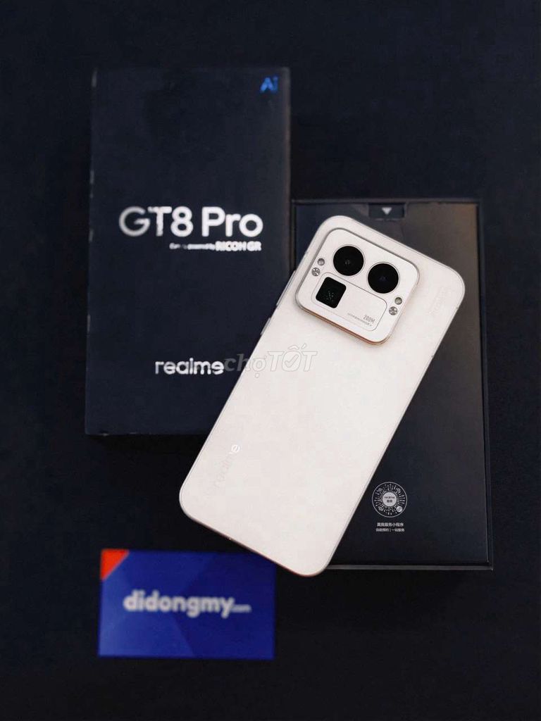 realme GT8 Pro 12GB/256GB White Đẹp 99%, Góp 0%. Mua bán Điện thoại tại Quận 10 Tp Hồ Chí Minh được đăng bởi Di Động Mỹ hình 1