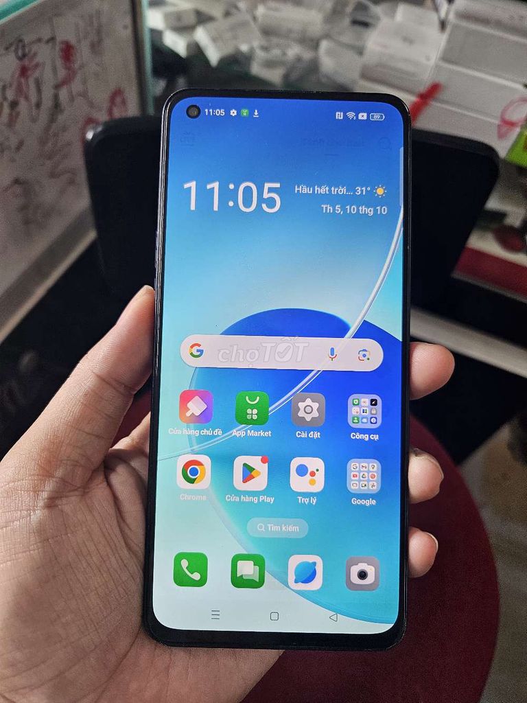 Oppo Reno 6 5G màn ám nhẹ. 8g/128g/2sim VL zin