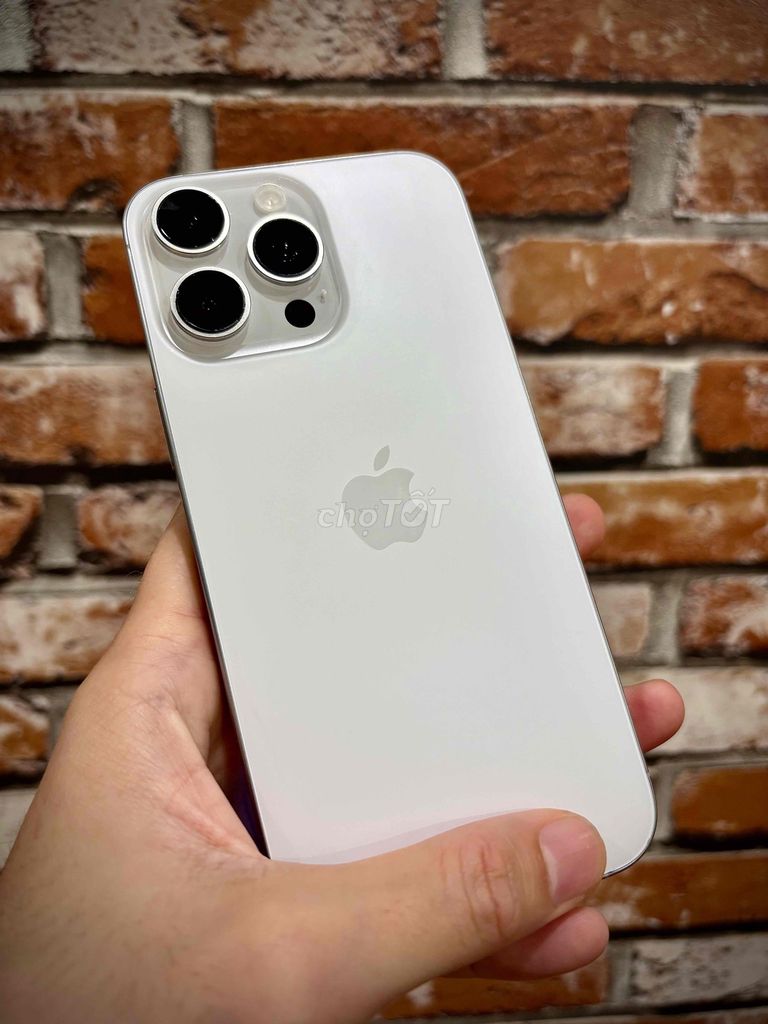 iPhone 16 Pro Max 512gb Titan White 99%. Mua bán Điện thoại tại Quận Đống Đa Hà Nội được đăng bởi Tạ Duy Lâm hình 1