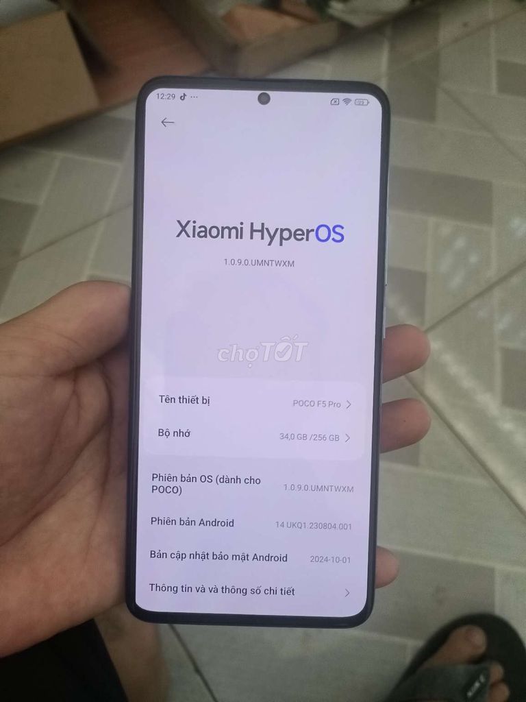 Xiaomi k60 5G 256gb cày game ngon ,pin 5500