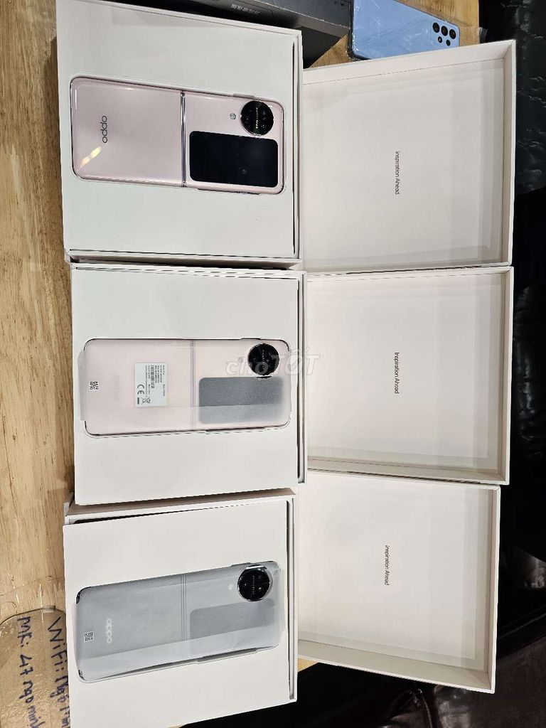 OPPO FIND N3 FLIP HỒNG+ ĐEN FBOX NEW 100% BH 1 NĂM