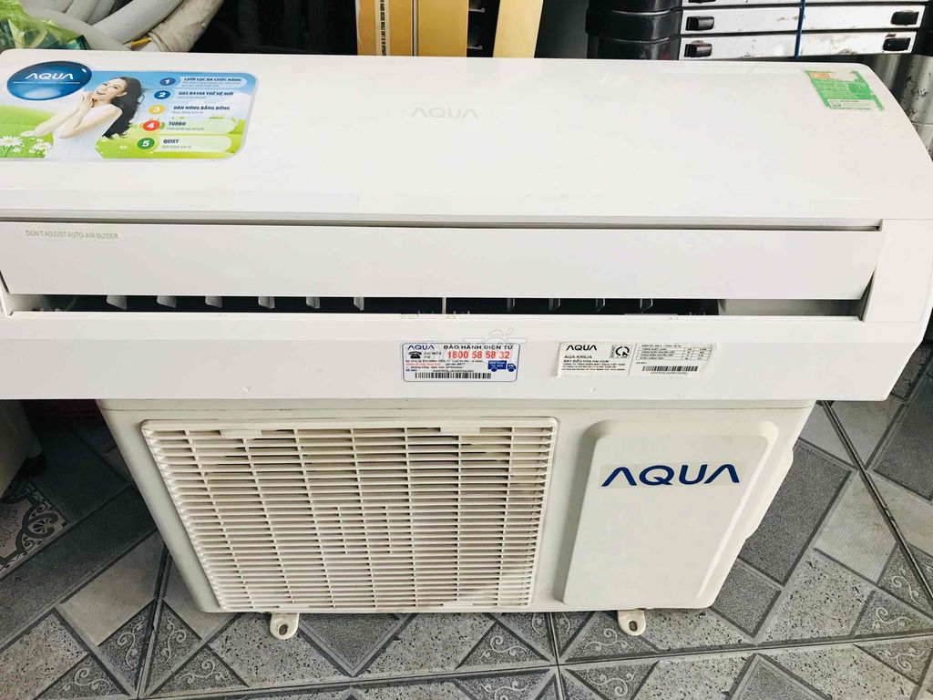 máy lạnh aqua 1hp monno